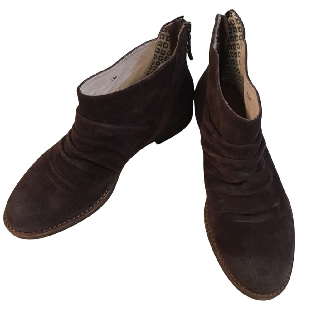 Matt Bernson Brown Suede Ankle Boots size 7.5